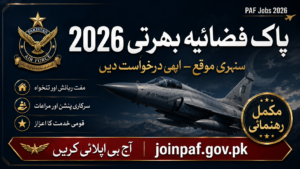 PAF Jobs 2026 complete guide